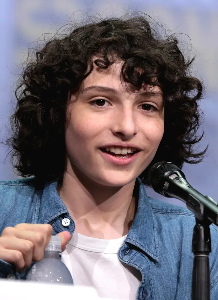 Finn Wolfhard - Finn Wolfhard participating in an open Q&A panel at Comic-Con Interna