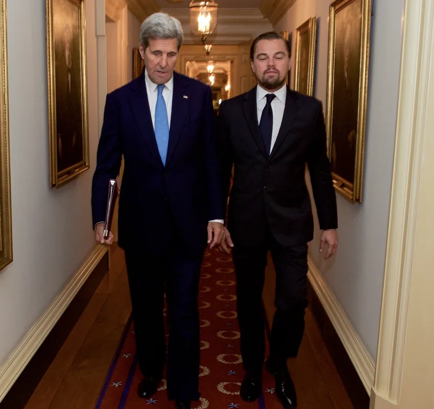 Leonardo DiCaprio - Leonardo DiCaprio delivering the environmental keynote at the Our